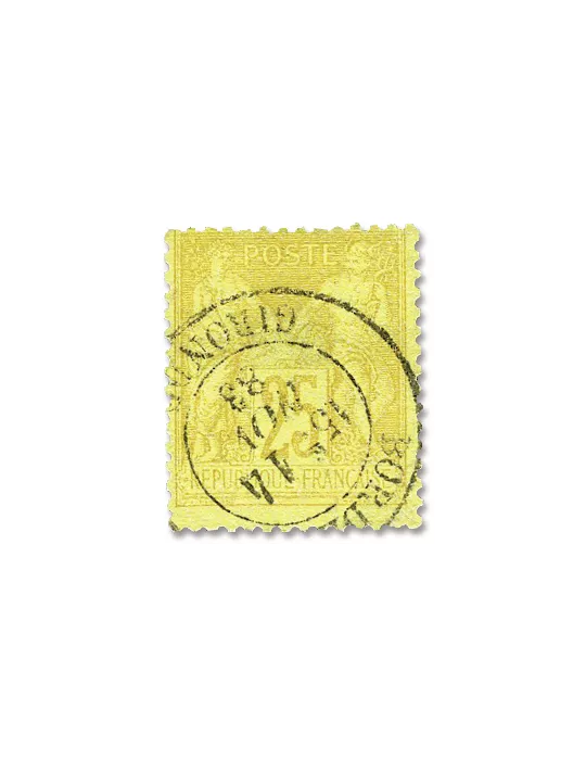 n° 83, 85/95 obl. (Qualité : B) - Type Sage