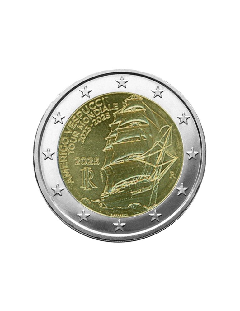 2 EURO COMMEMORATIVE 2025 : ITALIE (Amerigo Vespucci)