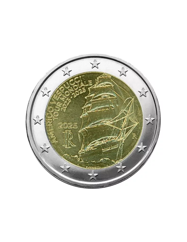 2 EURO COMMEMORATIVE 2025 : ITALIE (Amerigo Vespucci)