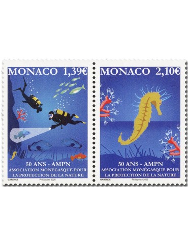 n° 3488/3489 - Timbre MONACO Poste