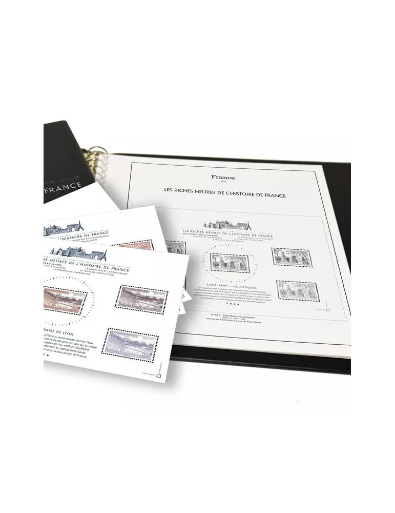 LES RICHES HEURES DE L´HISTOIRE : Album SUPRA accompagné des pages d´album (2024)