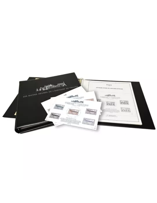 LES RICHES HEURES DE L´HISTOIRE : Album SUPRA accompagné des pages d´album (2024)