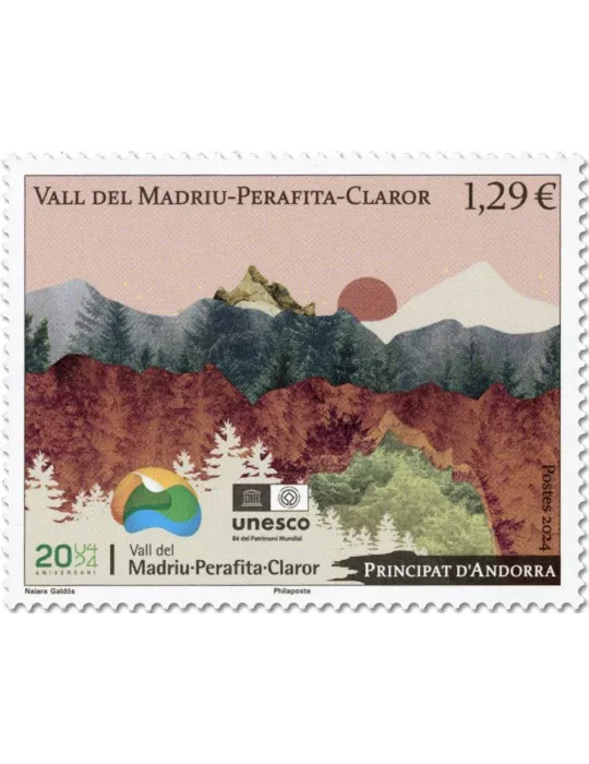 n° 913 - Timbre ANDORRE Poste