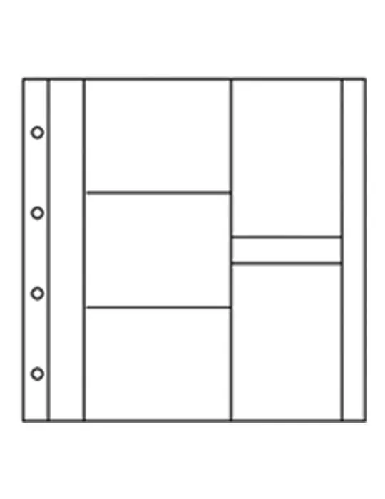 ALBUM CARTES POSTALES PREMIUM GARNI DE 15 RECHARGES