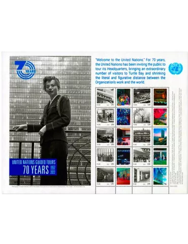 n° F1804 - Timbre ONU NEW YORK Poste