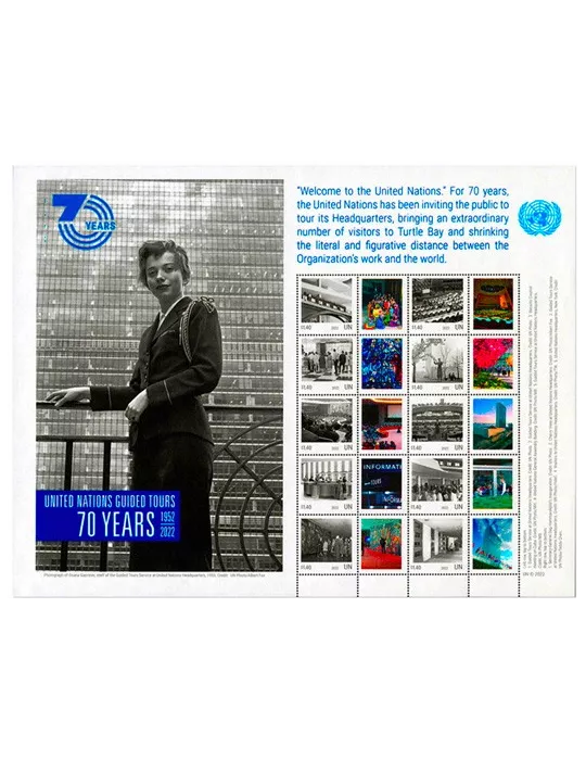 n° F1804 - Timbre ONU NEW YORK Poste