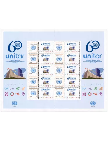 n° F1821A - Timbre ONU NEW YORK Poste