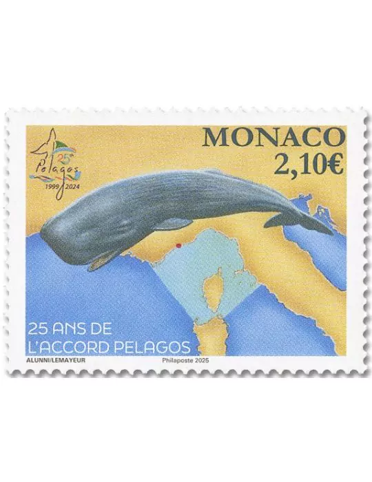 n° 3500 - Timbre MONACO Poste