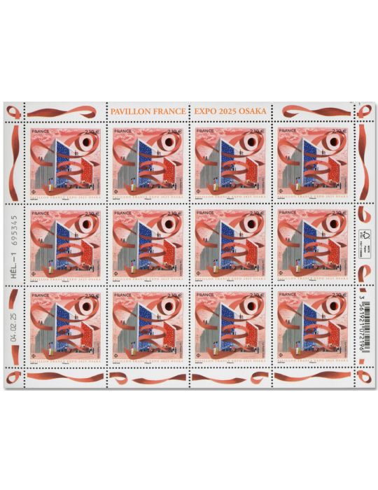 n° F178 - Timbre France Feuillets de France (n° 5870)