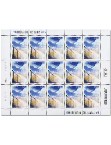 n° F179 - Timbre France Feuillets de France (n° 5871)