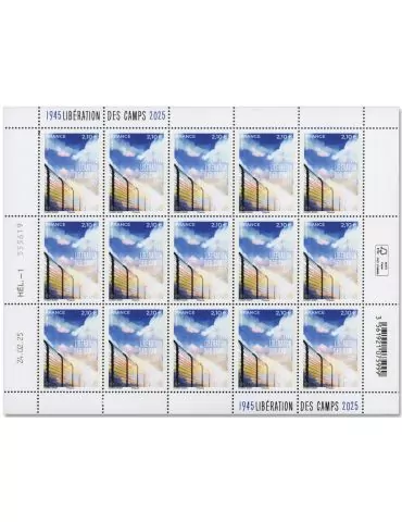 n° F179 - Timbre France Feuillets de France (n° 5871)