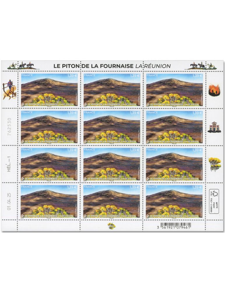 n° F183 - Timbre France Feuillets de France (n° 5877)