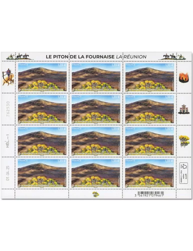 n° F183 - Timbre France Feuillets de France (n° 5877)