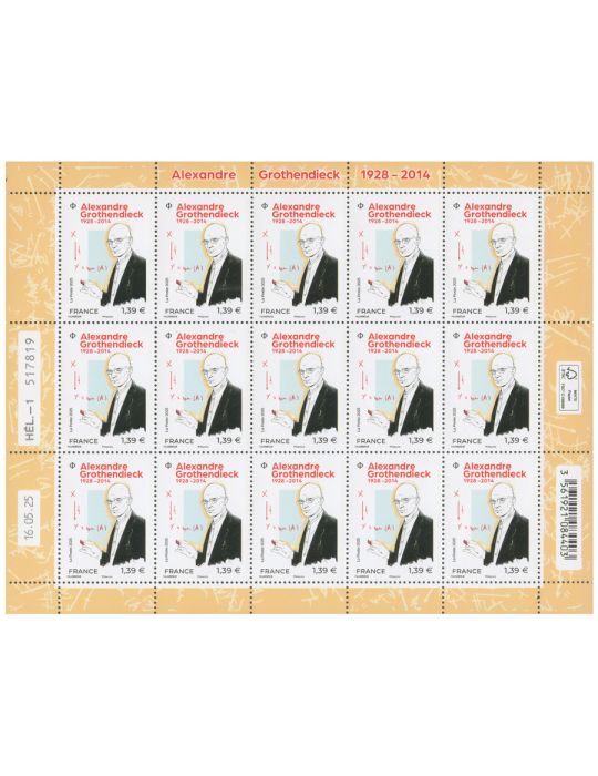 n° F188 - Timbre France Feuillets de France (n° 5882)