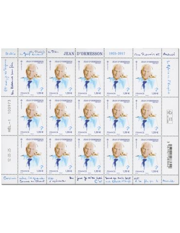 n° F189 - Timbre France Feuillets de France (n° 5883)