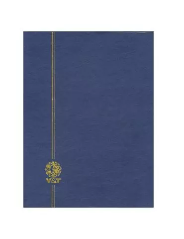 PERFECTA : Classeur fixe pour timbres (Grand modèle-Pages Blanches-48p) 2