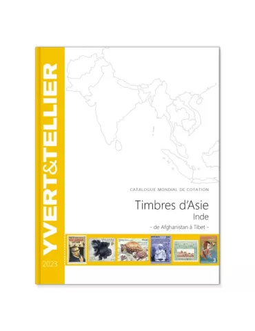 ASIE - INDE - 2023 (Catalogue des timbres d´Asie/Inde de Afghanistan à Tibet) 2