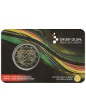 BU : 2 EURO COMMEMORATIVE 2025 COINCARD : BELGIQUE - CIRCUIT DE SPA - FRANCORCHAMP (Version flamande)