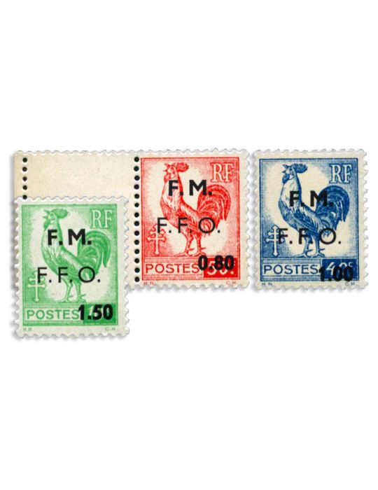 n° 1/3 - Timbre FRANCE Liberation