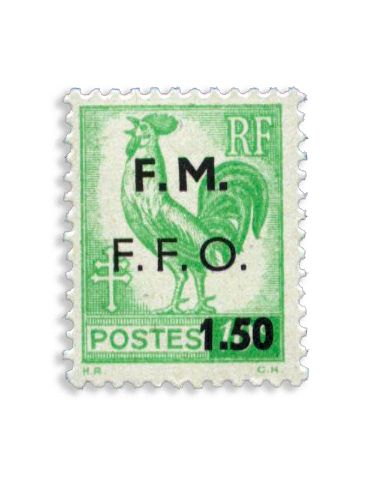 n° 1/3 - Timbre FRANCE Liberation 2
