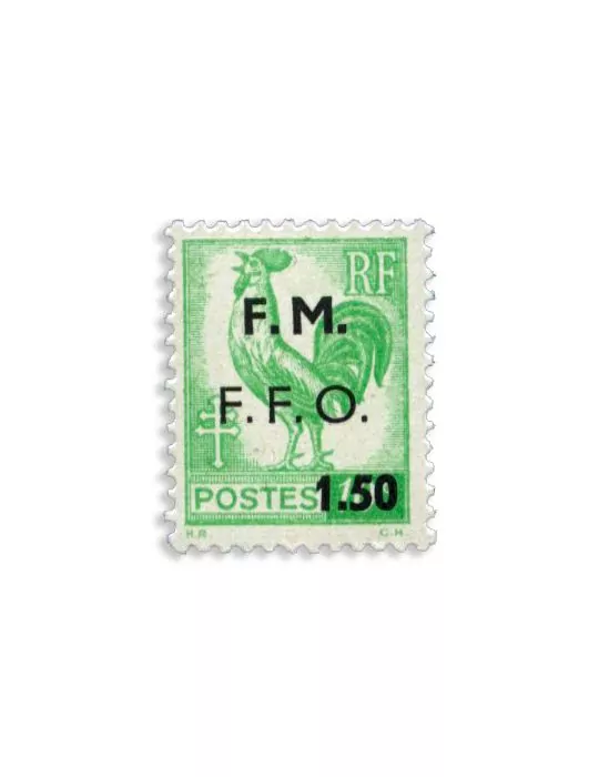 n° 1/3 - Timbre FRANCE Liberation