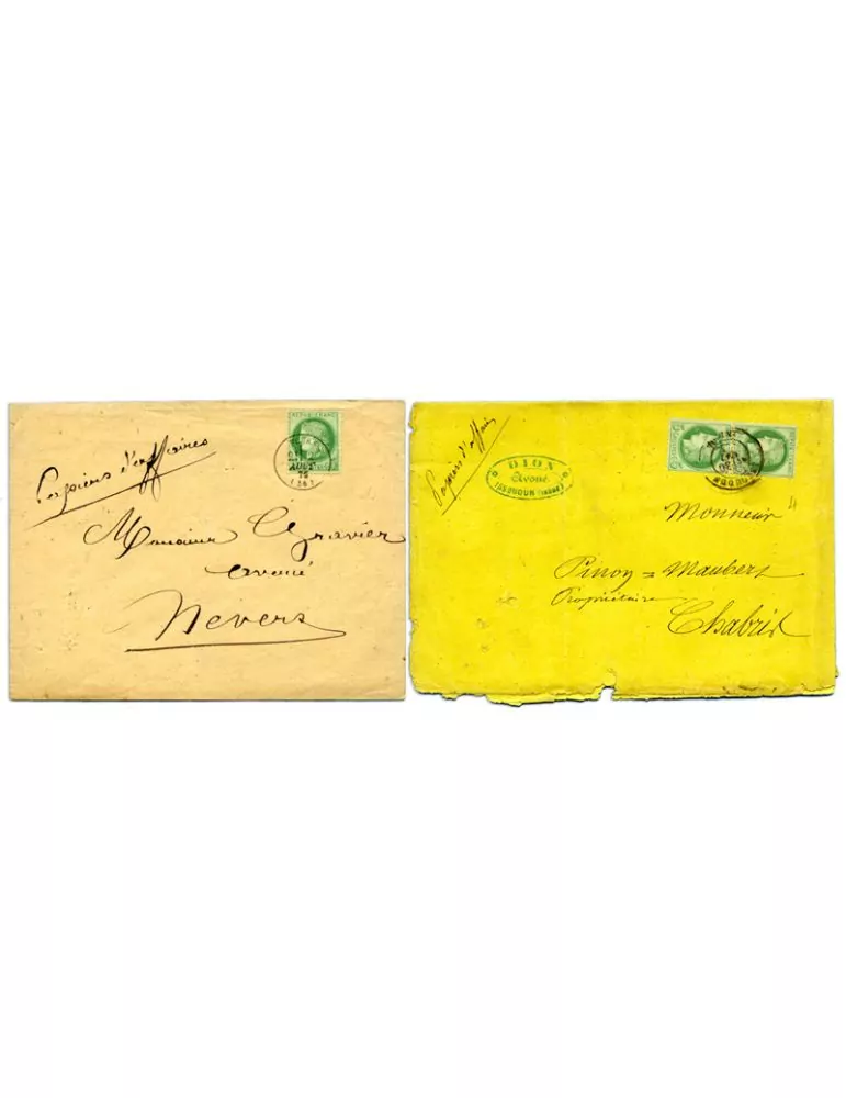 France : 2 papiers d'affaires