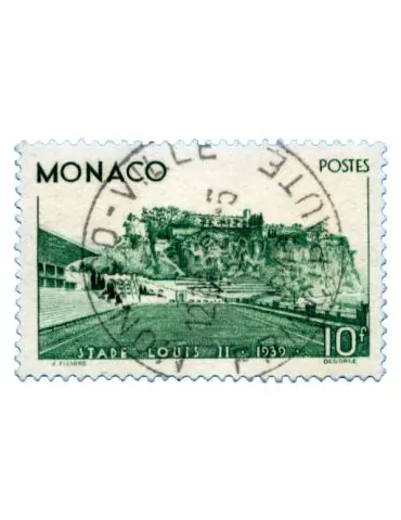 n° 184 obl. - Timbre MONACO Poste