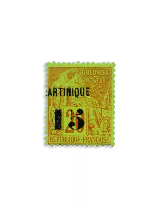 n° 5 - Timbre MARTINIQUE Poste