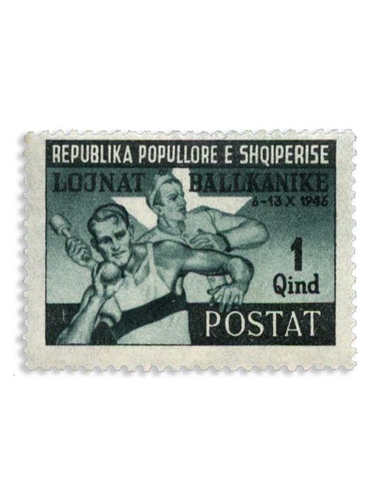 n° 347/353/ - Timbre ALBANIE Poste