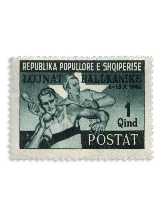 n° 347/353/ - Timbre ALBANIE Poste