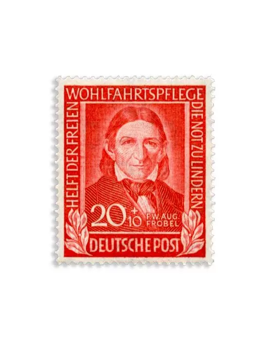 n° 3/6 - Timbre ALLEMAGNE FEDERALE Poste