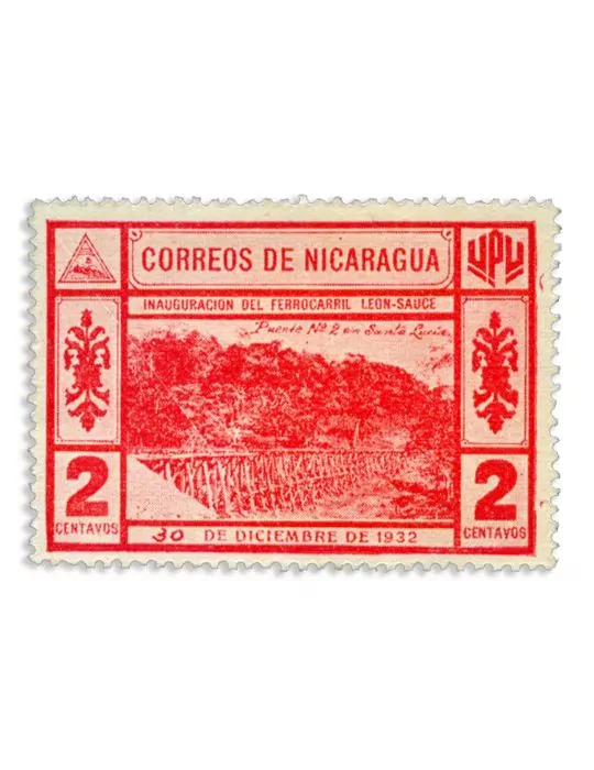 n° 586/590 - Timbre NICARAGUA Poste