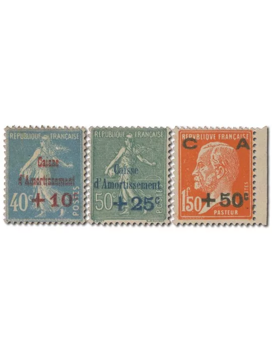 n° 246/248* - Timbre FRANCE Poste