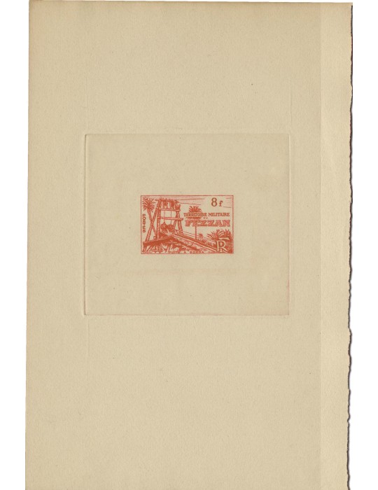 n° 47 - Timbre FEZZAN Poste