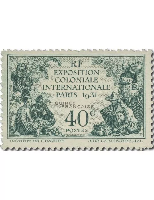 n° 115/118** - Timbre GUINEE Poste