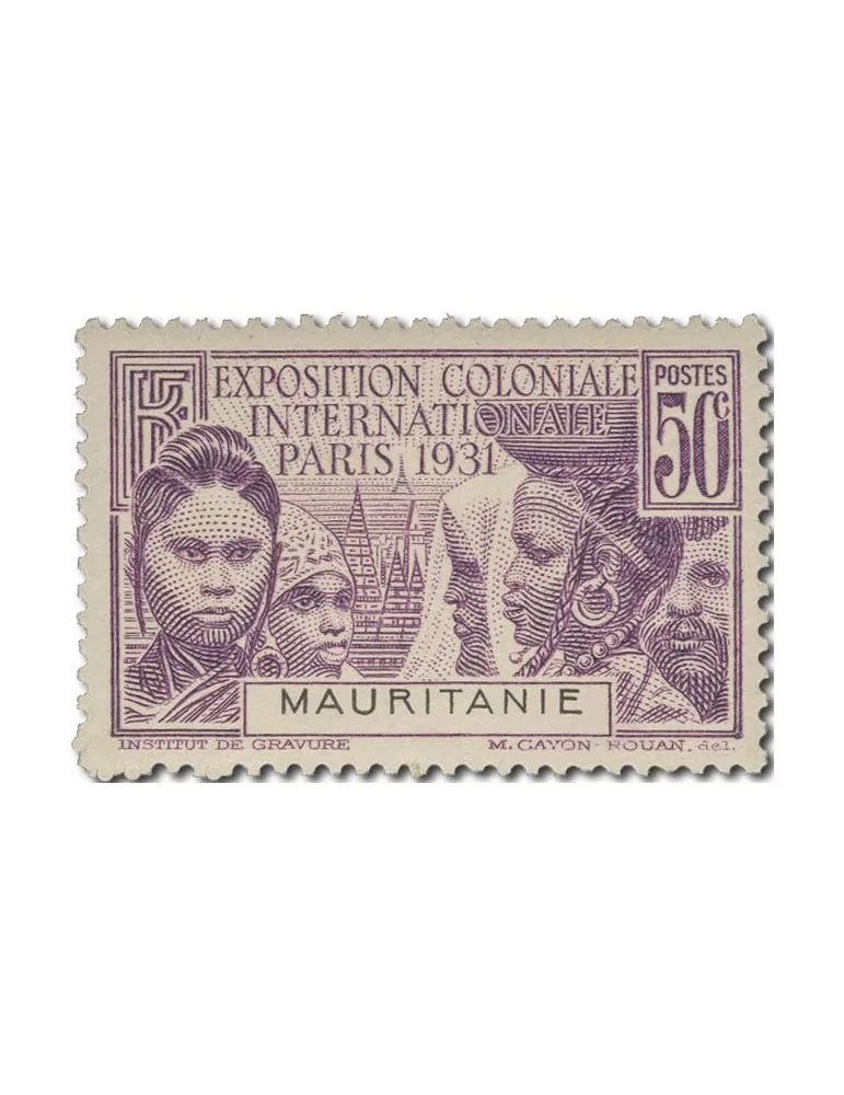 n° 62/65** - Timbre MAURITANIE Poste