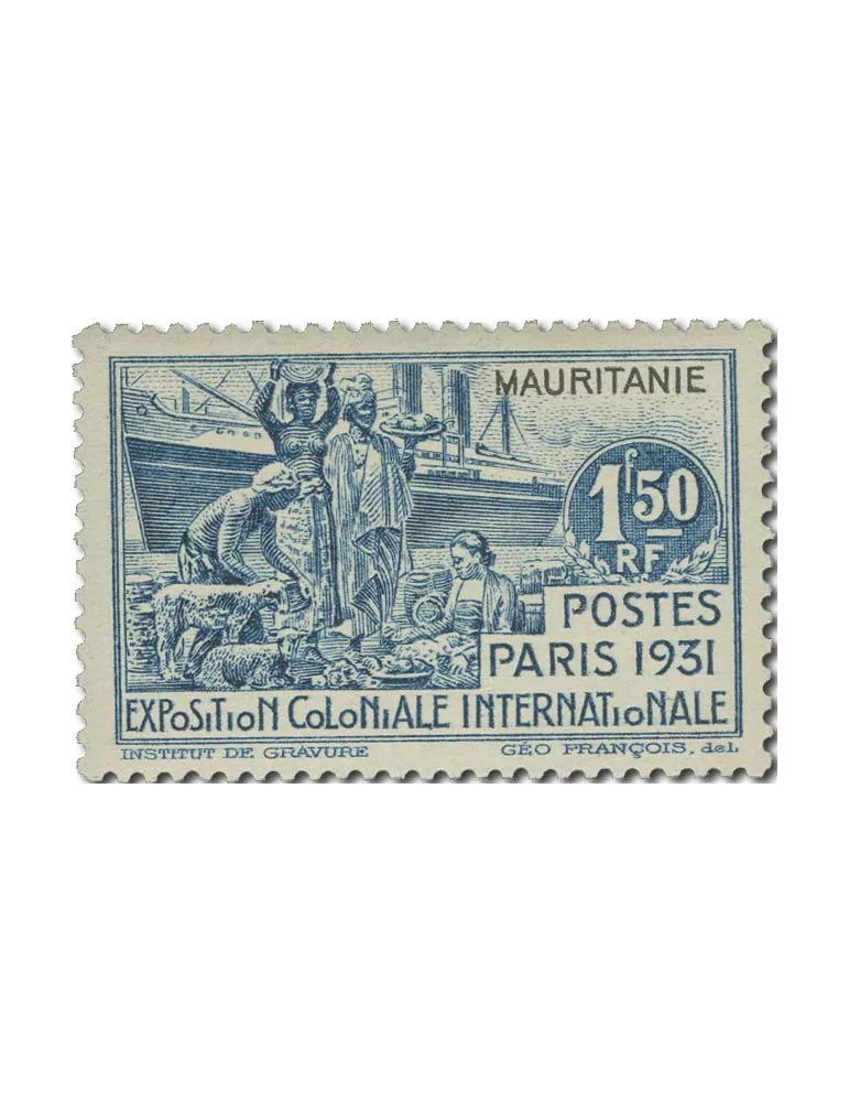 n° 62/65** - Timbre MAURITANIE Poste