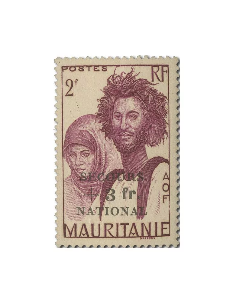 n° 119/122** - Timbre MAURITANIE Poste