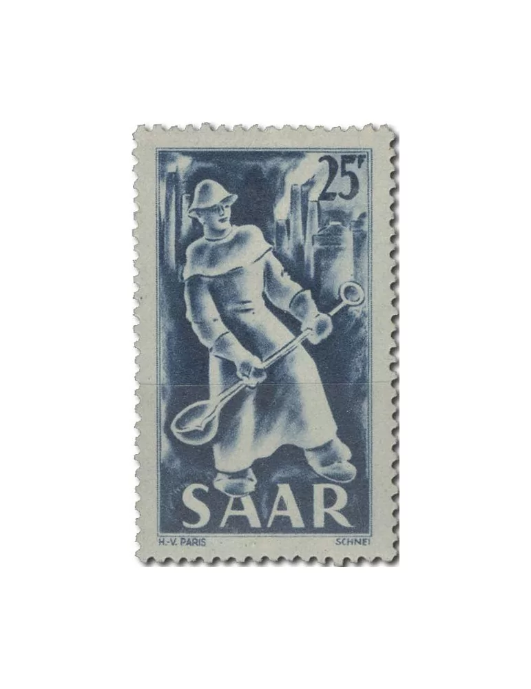 n° 255/262* - Timbre SARRE Poste