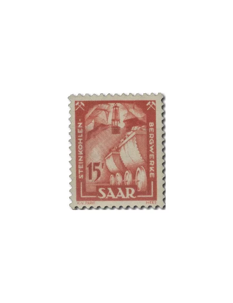 n° 255/262* - Timbre SARRE Poste