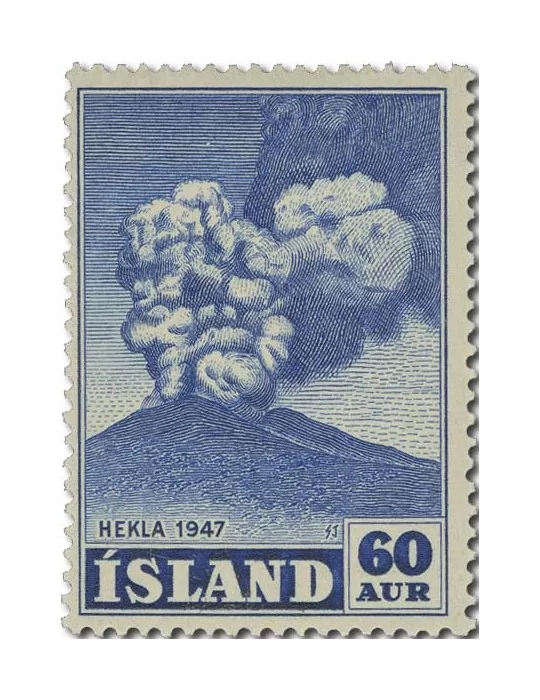 n° 208/214* - Timbre ISLANDE Poste