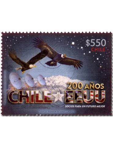 n° 2193 - Timbre CHILI Poste