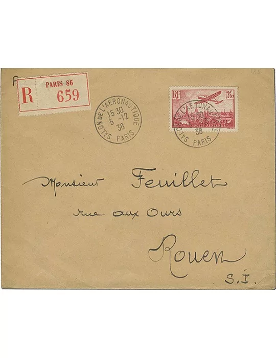 France : Salon de l'Aéronautique Paris 5/12/38