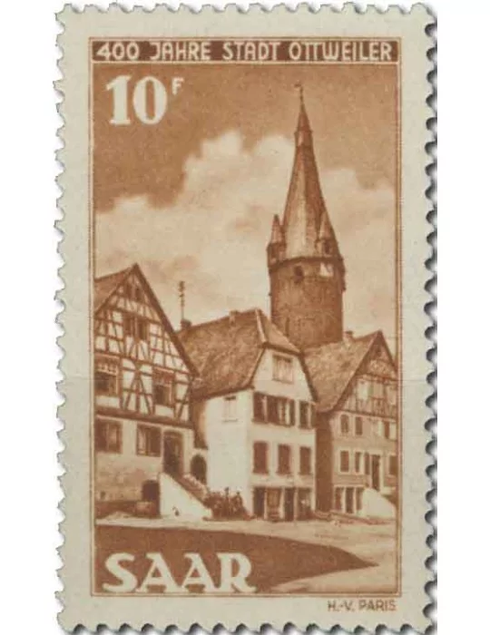 n° 271/277** - Timbre SARRE Poste