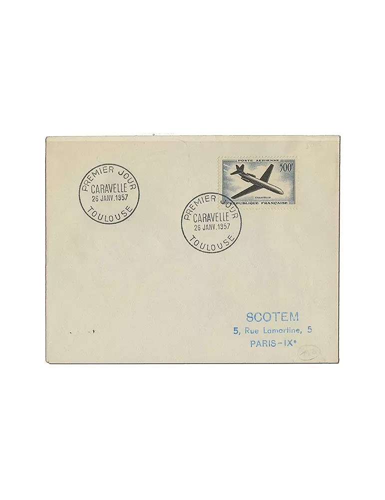 n° 36 obl. - Timbre FRANCE Poste Aerienne