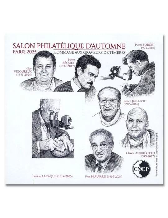 n° 101-101a-101b - Timbre France CNEP