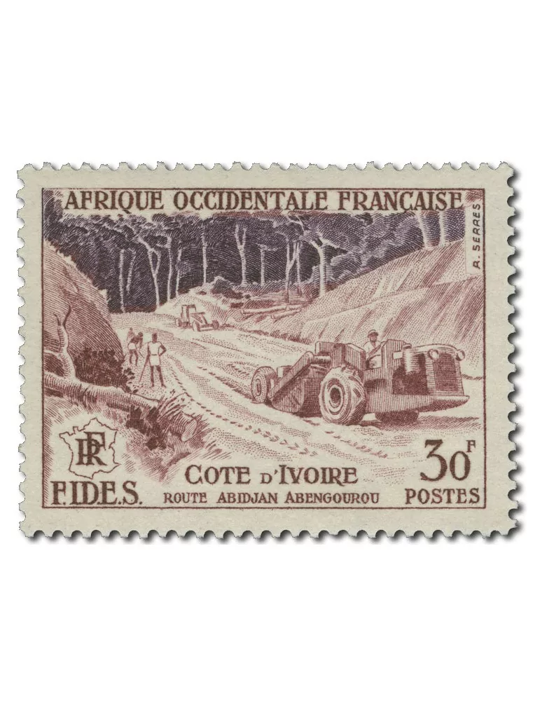 COLONIES : Grandes Series Coloniales (Série FIDES 1956)