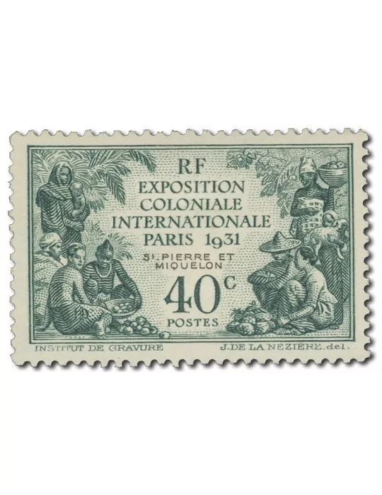 n° 132/135* - Timbre SAINT-PIERRE ET MIQUELON Poste