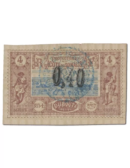 n° 22 obl. - Timbre COTE DES SOMALIS Poste