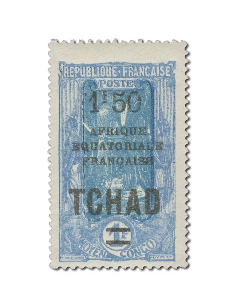 n° 47/56* - Timbre TCHAD Poste
